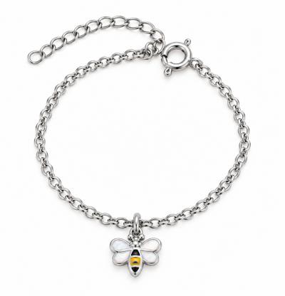 Pulseira Infantil Abelha Rbranco