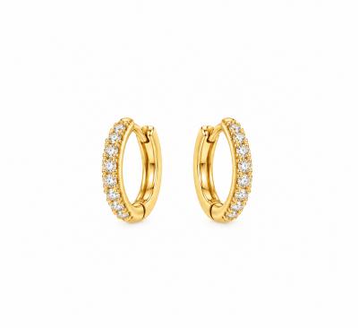 Brinco Mini Argola Df Cravej Dourado