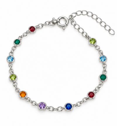 Pulseira Infantil Colorida Rbranco