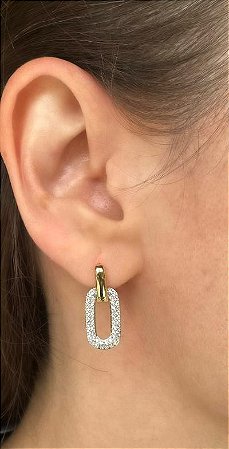 Brinco Argola Tania P Dourado