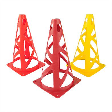 Cone Plástico 23 CM Para Treinamento