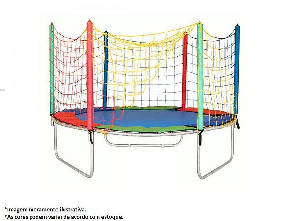 Cama Elástica Pula pula infantil 1,40 x 1,40m