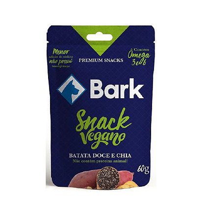 Snack Bark Vegano Batata Doce e Chia