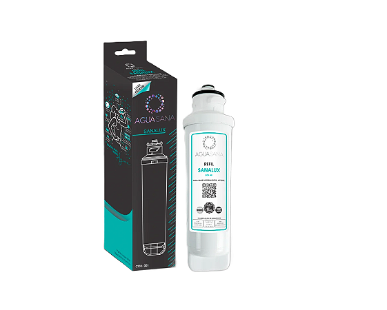 REFIL FILTRO CPTIVEL ELECTROLUX SANALUX - AGUA SANA