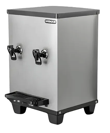 BEBEDOURO INDUSTRIAL 010L INOX COM 02 TORNEIRAS - UNIMAX