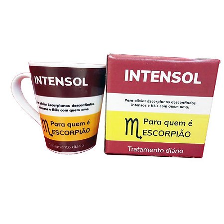 Caneca Porcelana Escorpião 290ml