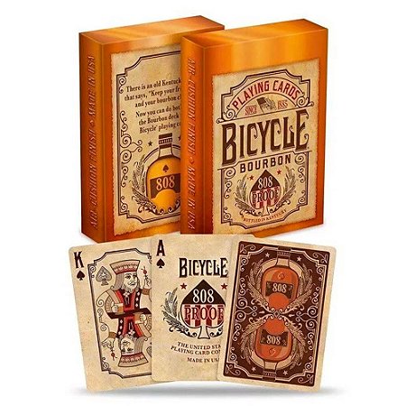 Baralho Bicycle Bourbon - PREMIUM Deck