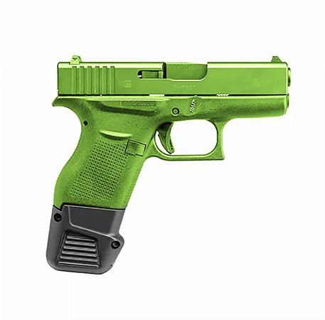 Prolongador Extensor Bumper Israelense Glock G42 + 4 Tiros