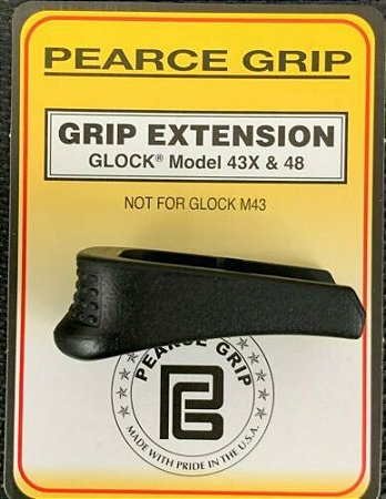 Bumper Prolongador Carregador Pistola Glock G43X e G48 9mm