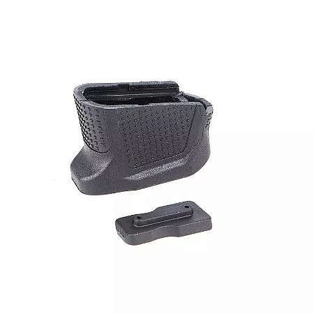 Bumper Prolongador +2 Tiros Carregador Pistola Glock G43 9mm
