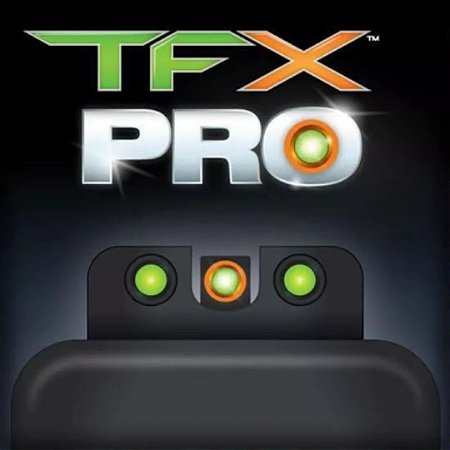 Alça e Massa de Mira Tritium + Fibra Truglo TFX PRÓ -  CZ 75 Séries