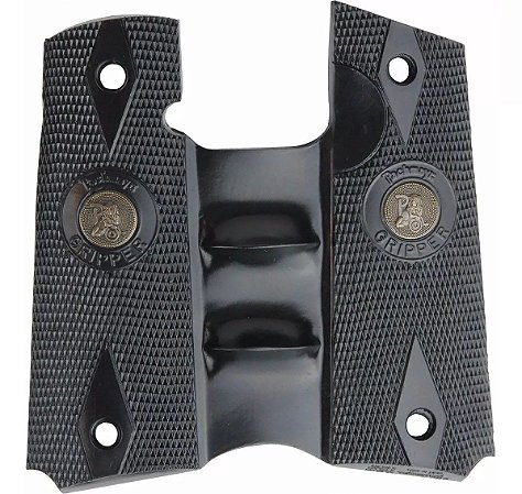 Cabo Talas Colt 1911 Std. (F) Americano PACHMAYR de Borracha Preta