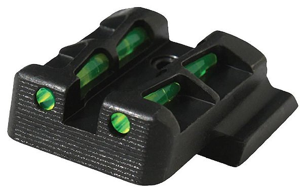 Alça de Mira HIVIZ de Fibra 3 cores Glock  apenas esses calibres - 40 - 9mm - 380 - 357SIG