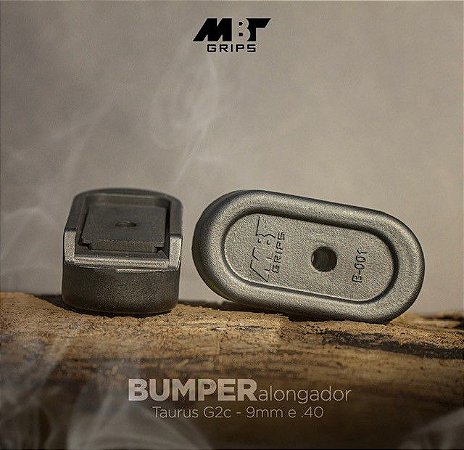 Bumper Extensor Carregador MBT Taurus G2C / PT-111 9mm - unidade