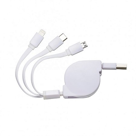 Cabo USB retrátil