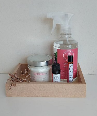 Kit Super Equilíbrio - gerânio rosa