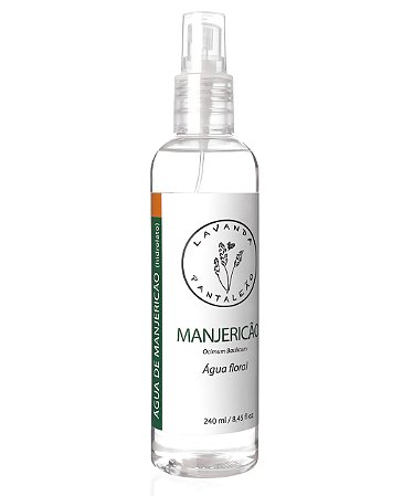 Água floral de manjericão (hidrolato) 240ml