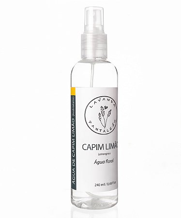 Água floral de capim limão (hidrolato) 240ml