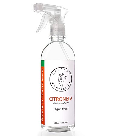 Água floral de citronela (hidrolato) 500ml