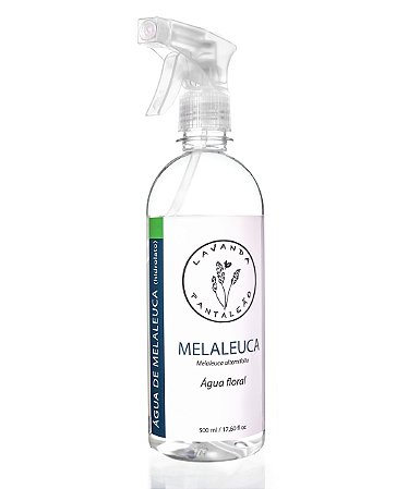 Água floral de melaleuca (hidrolato) 500ml