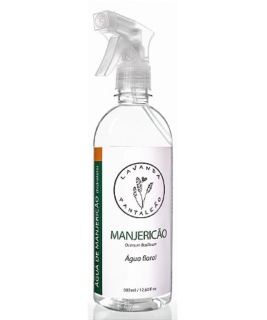 Água floral de manjericão (hidrolato) 500ml
