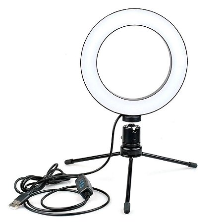 Clip de LED Ring Light Selfie, 15cm -MD9