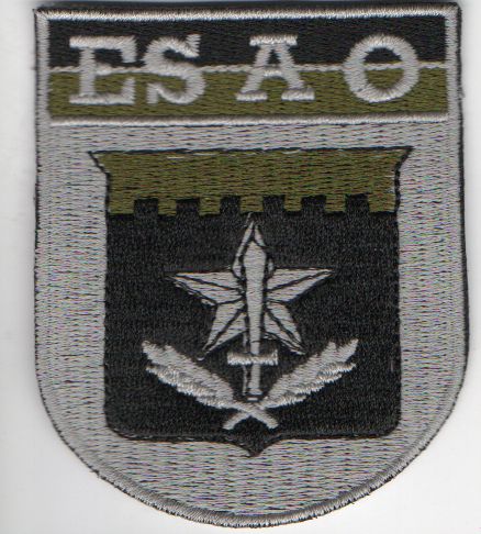 Bordado EB Distintivo de Organização Militar - ESAO