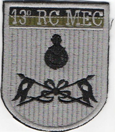 Bordado EB Distintivo de Organização Militar - 13º RC MEC