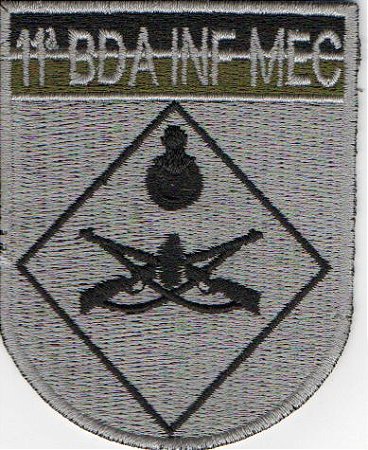 Bordado EB Distintivo de Organização Militar - 11ª BDA INF MEC