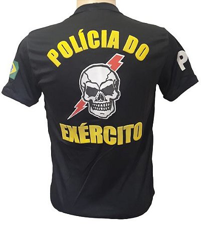 Camiseta Estampada Polícia do Exército