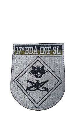Bordado EB Distintivo de Organização Militar - 17 BDA INF SL