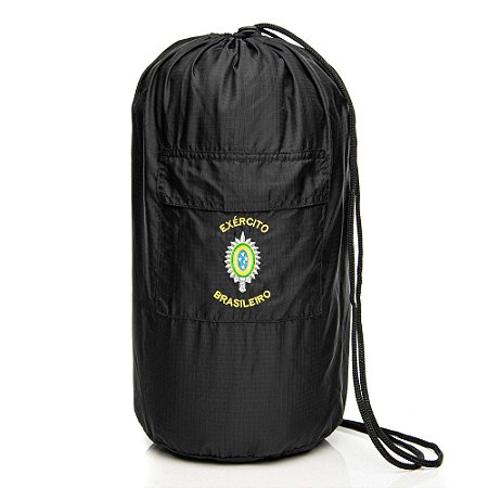 Saco Cairê Preto com Bordado EB