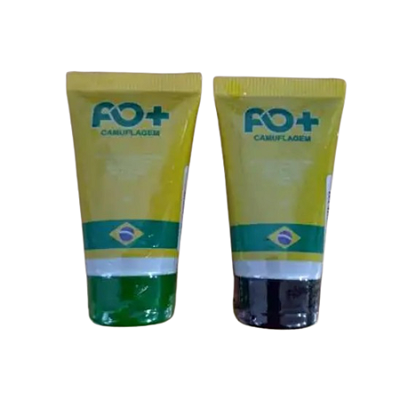 Kit Camuflagem FO+ Verde e Preta