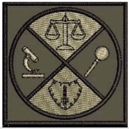 Distintivo de Baixa Visibilidade - Estágio de perícia e/ou investigação criminal