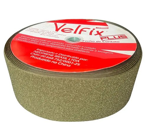 Velcro Fecho de Contato VO 100mm Macio (25 Metros)