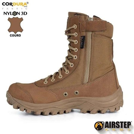 Novo Coturno do EB Coyote com ziper - Airstep