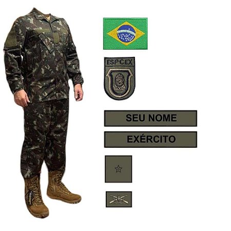 Kit Farda EB MODELO NOVO + Bordados de Baixa Visibilidade