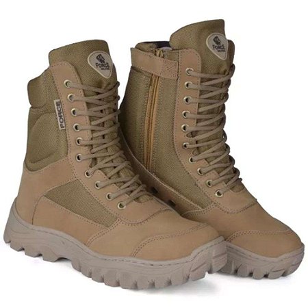 Novo Coturno do EB Coyote com Ziper - Force Militar