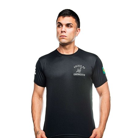 Camiseta Estampada Polícia do Exército