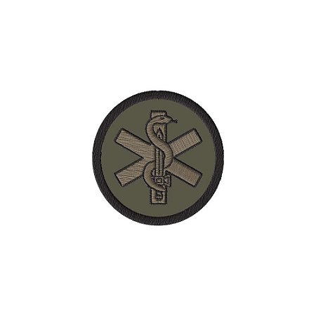 Distintivo Bordado de Gorro de Baixa Visibilidade - Saúde Operacional