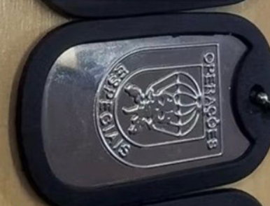 Colar Militar Dog Tag Operações Especiais