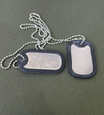 Colar Militar Dog Tag Aeronáutica