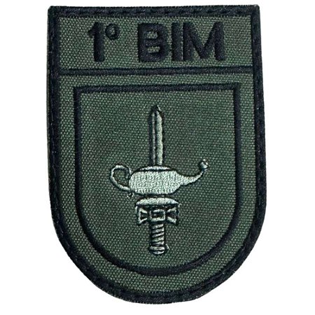 Distintivo de Organização Militar de Baixa Visibilidade - 1º BIM
