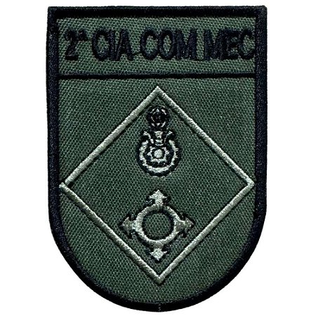 Distintivo de Organização Militar de Baixa Visibilidade - 2ª CIA COM MEC