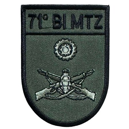 Distintivo de Organização Militar de Baixa Visibilidade - 71º BI MTZ