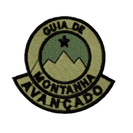 Distintivo Bordado de Gorro de Baixa Visibilidade - Guia de Montanha Avançado