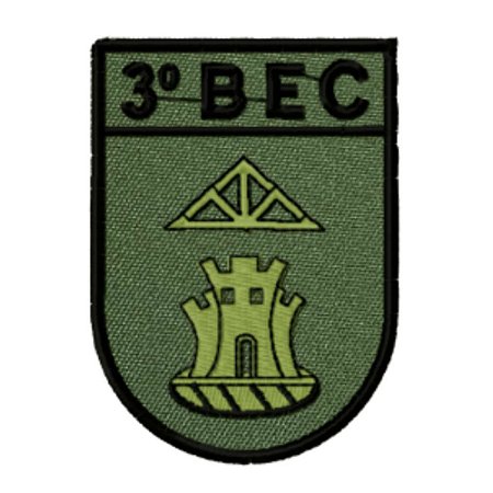 Distintivo de Organização Militar de Baixa Visibilidade - 3º BEC (3º Batalhão de Engenharia de Construção)