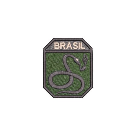 Patch Bordado FEB 7,0 x 8,5 Baixa Visibilidade