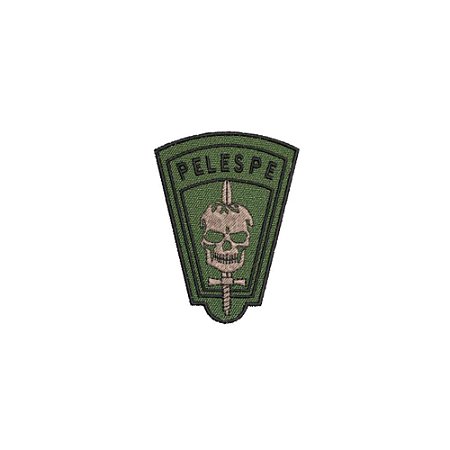 Distintivo Bordado de Gorro de Baixa Visibilidade - PELESPE