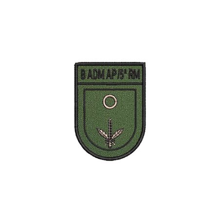 Distintivo de Organização Militar de Baixa Visibilidade - B ADM AP / 5ª RM (Base de Administração e Apoio da 5ª Região)
